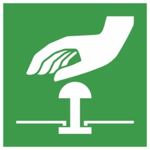 przycisk zatrzymania awaryjnego