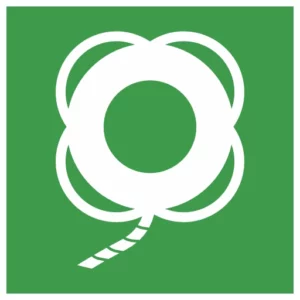 koło ratunkowe z linką