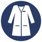 nakaz stosowania fartucha laboratoryjnego