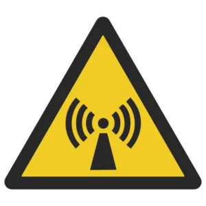 ostrzeżenie przed promieniowaniem niejonizującym