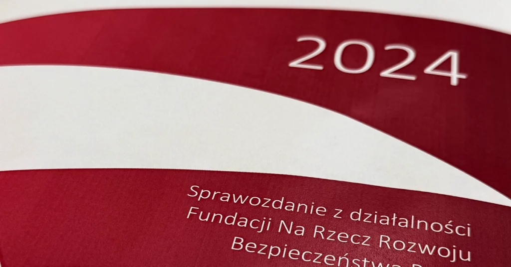 Sprawozdanie z działalności fundacji za 2024 rok