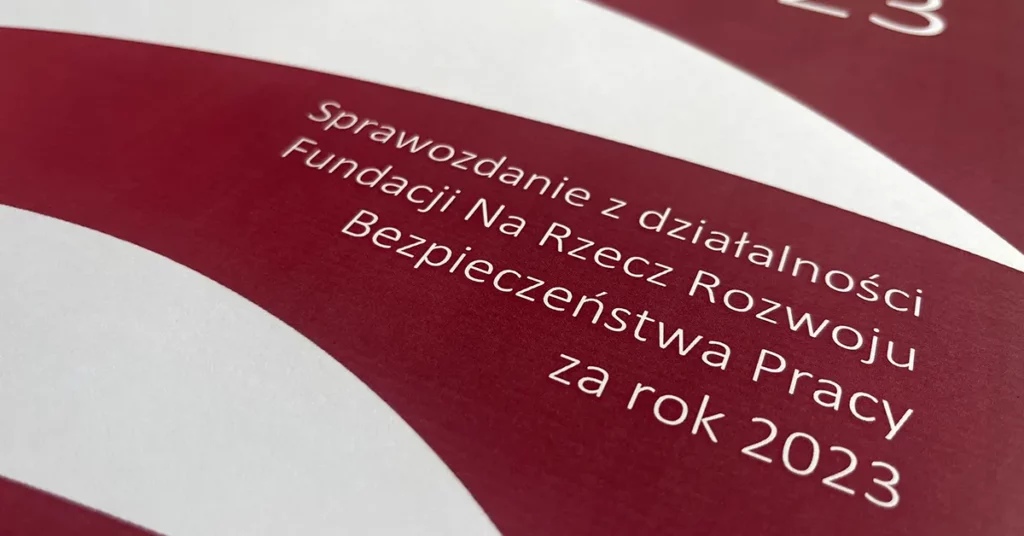 Sprawozdanie z działalności fundacji za 2023 rok